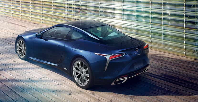 2018 Lexus LC Blue