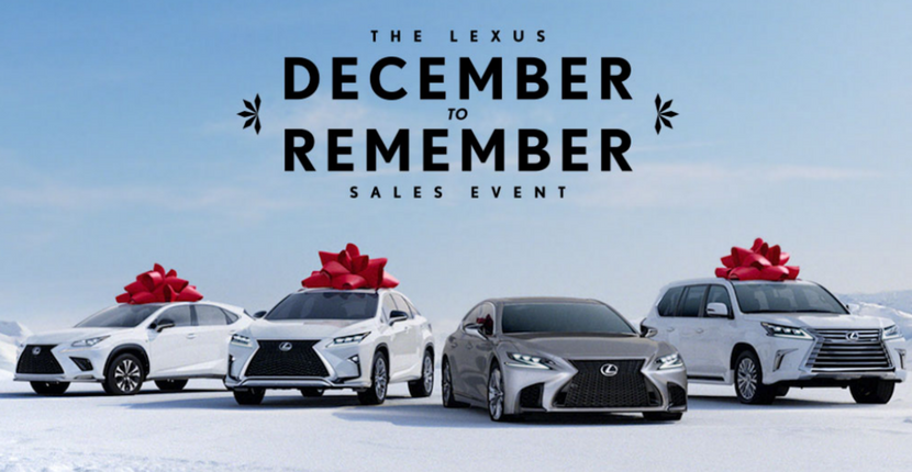 December to Remember Lexus Deals